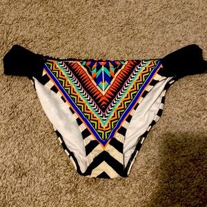 Colorful bikini bottom